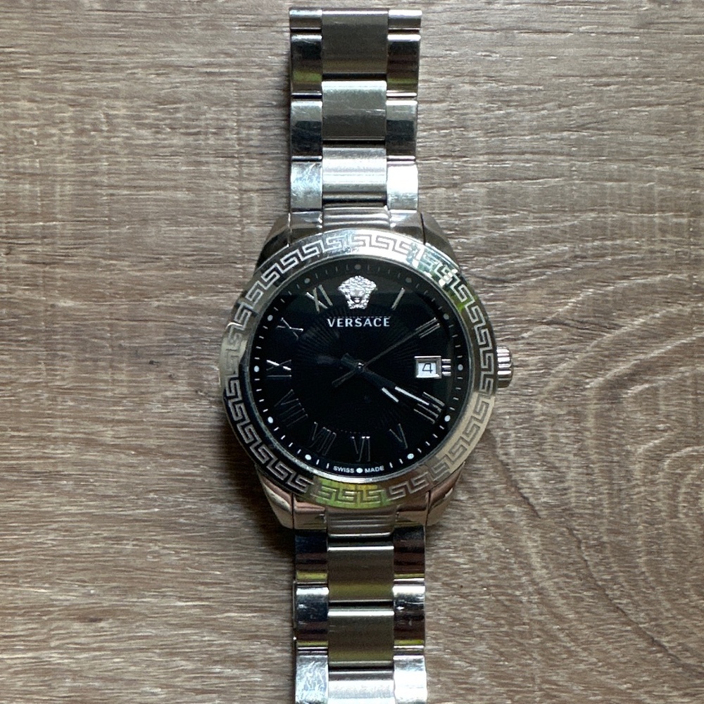 Versace men’s stainless steel watch